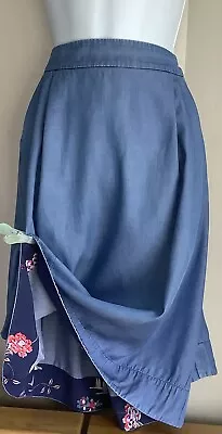 Buy Laura Ashley Blue Skirt Size 16 • 2.99£