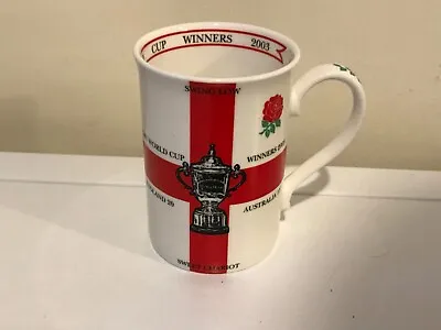 Buy Aynsley Fine Bone China 2003 Rugby World Cup Winners England Mug Memorabilia  • 9.99£