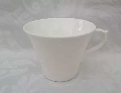 Buy Shelley And Grosvenor China Teacup Fine Bone China Tea Cup In Pure White • 23.95£