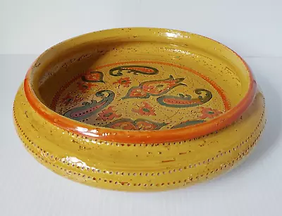 Buy Bitossi Bowl Rosenthal Netter Pottery Aldo Londi Vintage #69/4 Italian Signed • 155.36£