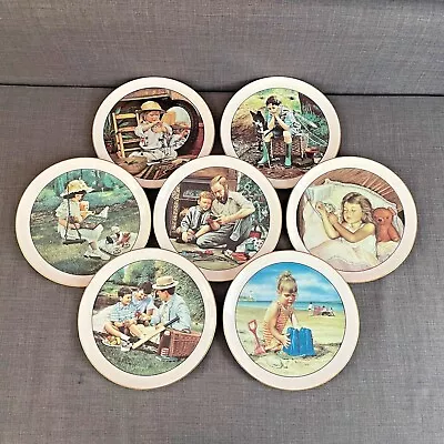 Buy Wedgwood Childhood Recalled 1989 Collectors Plates For Save The Children Fund • 9.25£
