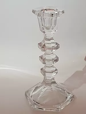 Buy Glass Candle Stick Tall Crystal Glass (DC1) • 21£