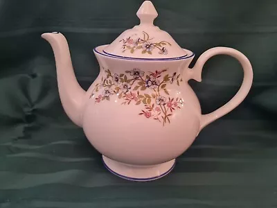 Buy Vintage Crown Staffordshire Bone China Richmond Floral Teapot • 19.99£