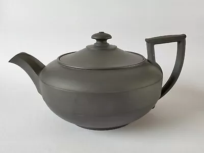 Buy Wedgwood Black Basalt Jasperware Teapot - 2 Pints • 210£