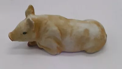 Buy Pig Figurine / Ornament - Ceramic - Made In Taiwan • 6.99£