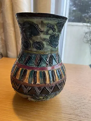 Buy Very Rare Shorter & Sons Mendoza Vase By Mabel Leigh 1930s 18.5 Cm High • 38.50£