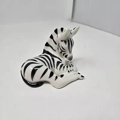Buy Vintage Lomonosov Porcelain Figurine Baby Zebra 3  Made In USSR  • 31.09£