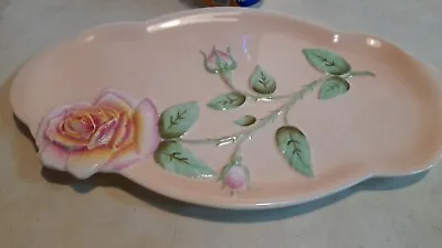 Buy Vintage Royal Winton Grimwades.... Rose Decorative Cake Plate  • 9.99£