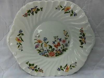 Buy Aynsley Cottage Garden Fine China Cake Plate Dish • 3£