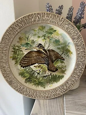 Buy Purbeck Pottery Portland Stoneware Plate Bird • 5£
