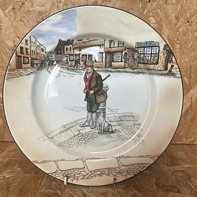 Buy Vintage Royal Doulton Charles Dickens Series Ware Bill Sykes Dinner Plate 26cm • 9.99£