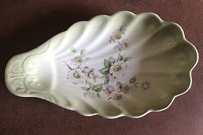 Buy Vintage Blakeney Dog Rose Floral Ceramic  Plate Green Victorian • 4£