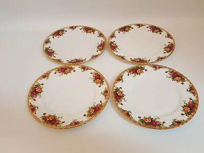 Buy Royal Albert Old Country Roses Dinner Plates Set Of 4 • 86.40£