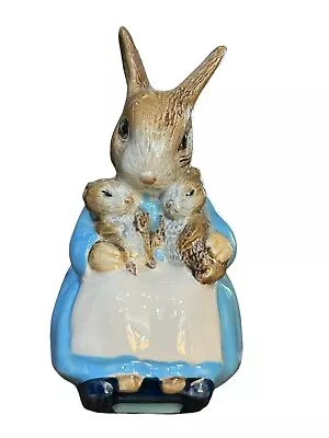 Buy Royal Albert Beatrix Potter Mrs Rabbit And Bunnies Figurine F Warne 1989 • 15£