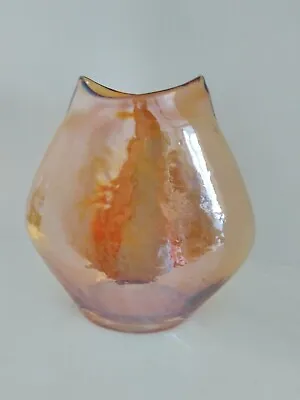 Buy Studio Art Glass Vase - Gold Abstract  • 25£