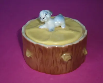 Buy Hornsea  Puppy  Butter Dish  With Lid ,  Mould  No.587.  ( 2068) • 9.99£