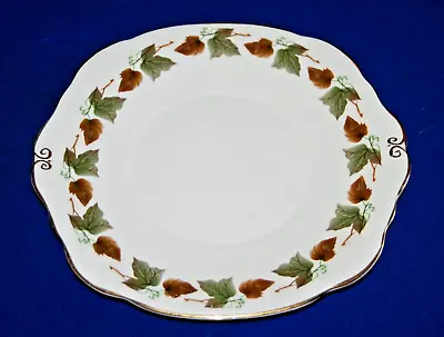 Buy Vintage Duchess Green Vine Leaves Cake Plate, Bread & Butter Plate. 1st Quality • 8.99£