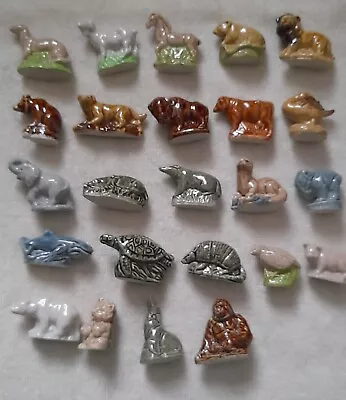 Buy Vintage 24 Pieces Of Wade Whimsies All Sorts Of Animals In Excellent Condition • 12£