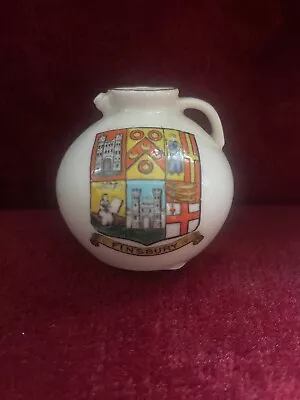 Buy WH Goss Finsbury Islington London Crested China Pot Jar Copy Of Gloucester Jug • 3.99£