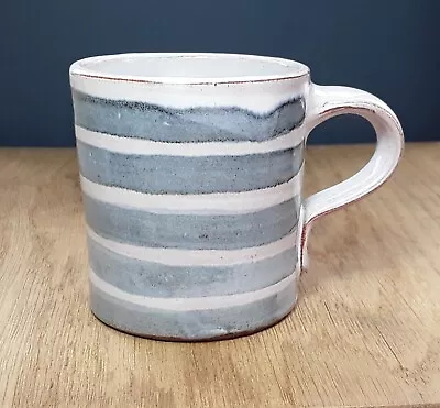 Buy Studio Pottery MOLLY ATTRILL Stripes Small Coffee Espresso Mug•SUPERB CONDITION  • 12£