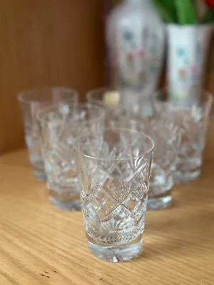 Buy Crystal Glass  A Set Of 6 Tumblers • 24.99£