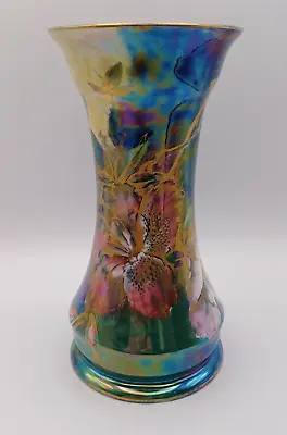 Buy Maling Pottery Azalea 1920s Bristol Shape Vase 3773, 16.5cm • 39.99£