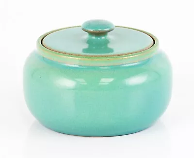 Buy Early Ruskin Pottery Teal Blue / Green Tocky Clay Preserve Pot, Dated 1908 • 299.99£