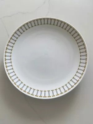 Buy Thomas Germany - Medaillon /White With Black And Mustard - Side Plates 17.5 Cm . • 2.50£