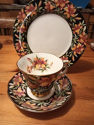 Buy Royal Albert Provincial Flowers Prairie Lilly Tea Cup, Saucer, Plate Trio Set 2 • 15£
