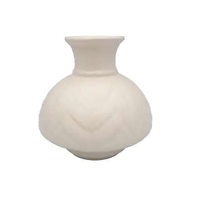Buy Rare Vintage 1930s Spode Velamour Vase Made In England Cream Decor • 10£