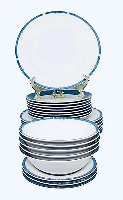 Buy Royal Doulton England BLUE TREND Porcelain Dinnerware MINT CHOICE • 15.30£