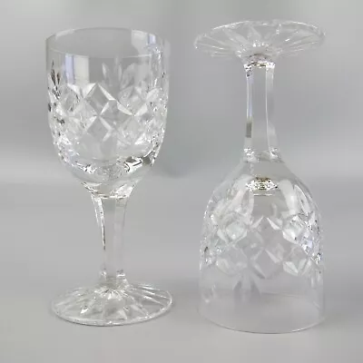 Buy Cut Crystal Sherry Glasses X 2. Port / Liquor Set. Quality. Vintage. 90ml 4.5  • 9.99£