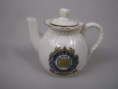 Buy Vintage W H Goss ROMSEY Crested Teapot • 10£