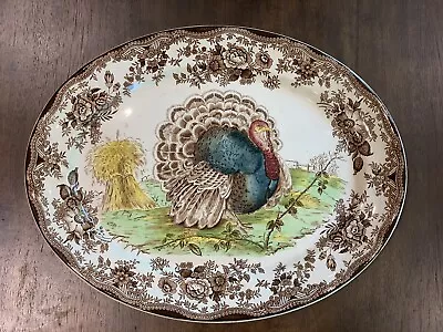 Buy Royal Staffordshire Dinnerware By Clarice Cliff Turkey Platter Made In England • 170.76£