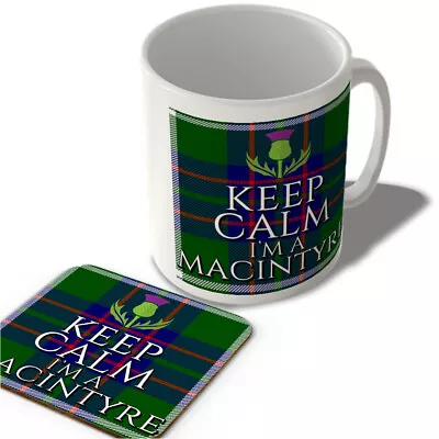 Buy Keep Calm I'm A Macintyre - Macintyre Hunting Tartan - (Thistle) - Scottish M... • 12.99£