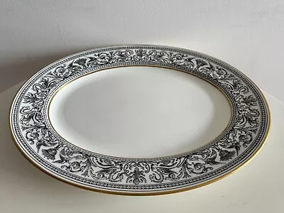 Buy Wedgwood Black And Gold Florentine W4219 15  Oval Vegetable Dish/ Serving Plate • 64.99£