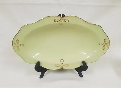 Buy Vintage Green Carlton Ware Hand Painted 12  Oval Serving Dish • 12.99£