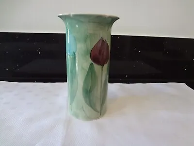Buy Jersey Pottery Bud Vase, Tulip Pattern, Signed C.L. • 4.99£