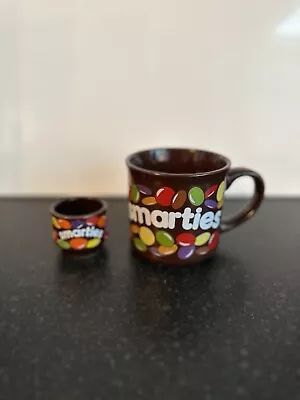 Buy Hornsea Pottery Smarties Pattern Half Pint Mug & Egg Cup Exclusivley For Nestle • 9.99£