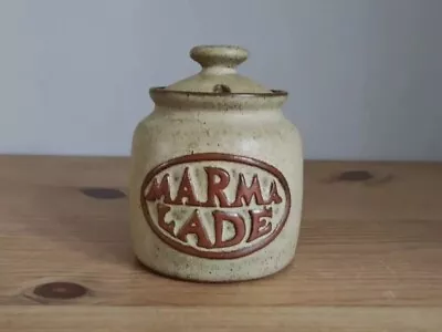 Buy Presingoll Tremar Marmalade Jar Cornish Studio Pottery (Kitchen Storage Pot)  • 5£