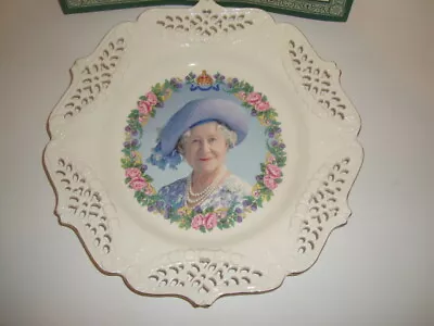 Buy Royal Creamware Plate - Queen Mother's 100th Birthday - Limited Edition • 17.50£