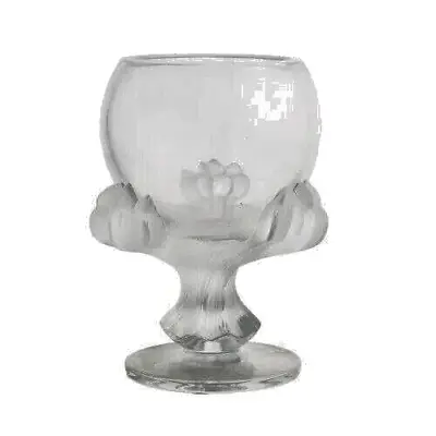 Buy Lalique France Crystal 'Bagheera' Lion's Paws Vase • 307.12£