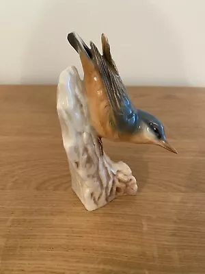 Buy W Goebel Nuthatch Bird Figurine 1967. VGC • 12£