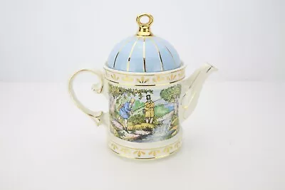 Buy Vintage Sadler Collectable Tea Pot, Sporting Scenes Of 18th Century Fishing • 28£