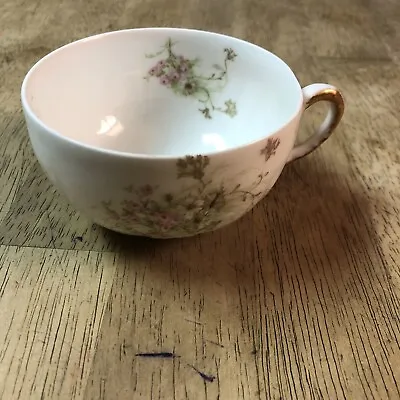 Buy Victorian Haviland Porcelain China Limoges France Pink Flower Cup  • 23.13£