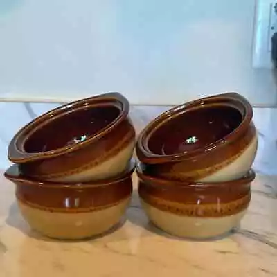 Buy 4 Crestware Vintage French Onion Soup Bowls, Excellent Condition, Beautiful! • 33.21£
