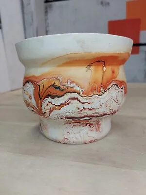 Buy Nemadji Orange Swirl 4  Clay Pot • 25.62£
