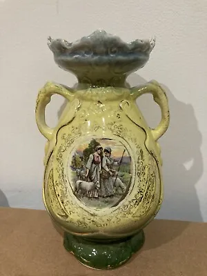 Buy Antique China Vase Stamped On Base Possibly Fenton • 18£