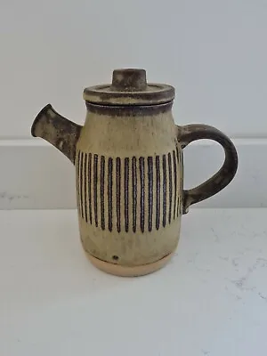 Buy Vintage Tremar UK Cornwall Studio Pottery Stoneware Freeform Tea Coffee Pot Mcm • 23.49£