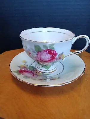 Buy Vintage Paragon Teacup And Saucer Floral Pattern Fine Bone China England.  • 43.37£